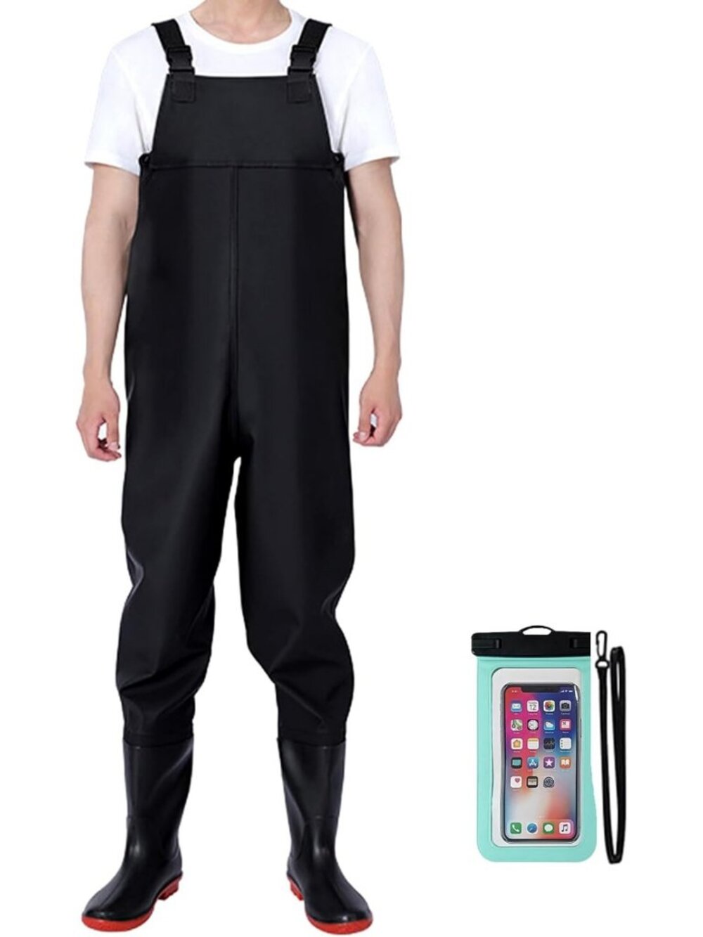 Lightweight Waterproof Fishing Chest Waders & Waist Wader Pants for Men